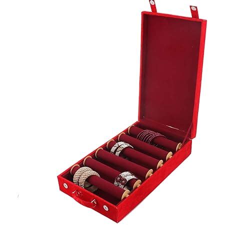 Kuber Industries Bangle Box For Woman|4 Rods Bangle Storage Box ...