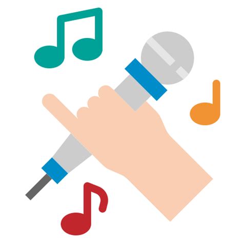 Singer - Free music icons