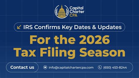 IRS announces first day of 2026 filing season; online tools and resources help with tax filing
