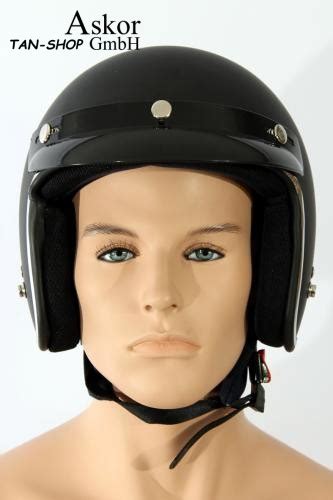 Retro Motorrad-Halbhelm Mit Visier – DOT & ECE Zertifiziert, ABS-Schale, Sonnenblende, Größe XL