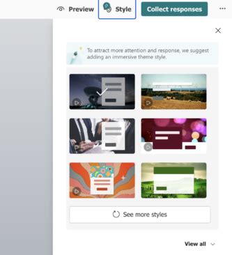 MSForms How to Change Themes 的图像结果