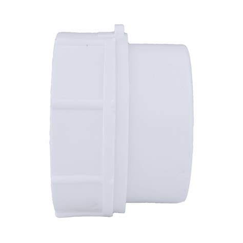 Charlotte Pipe 2-in PVC DWV Cleanout Adapter with Spigot and Female ...