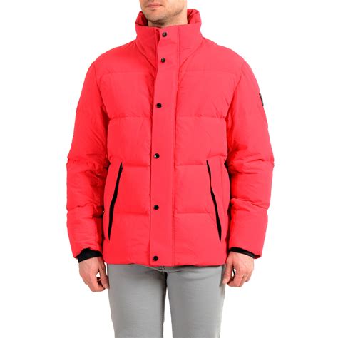 Red Winter Jacket Men