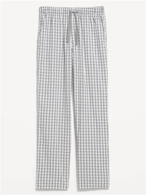 Poplin Pajama Pants for Men | Old Navy