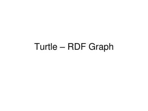 RDF Turtle Example 的图像结果