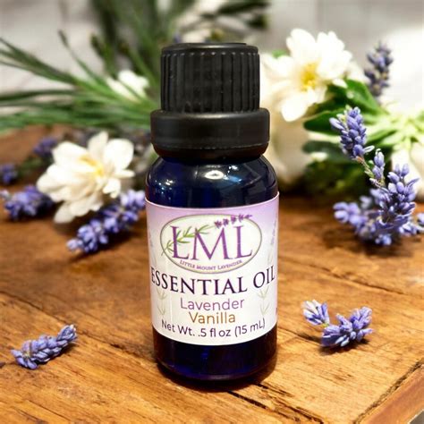 Lavender Essential oil with Vanilla Fragrance Oil – Little Mount Lavender