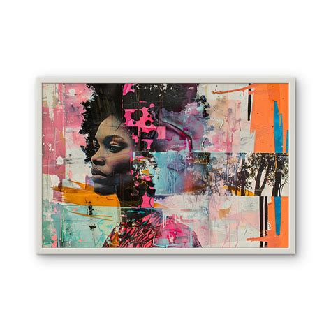 Black Girl Abstract Art – Frugal Carts