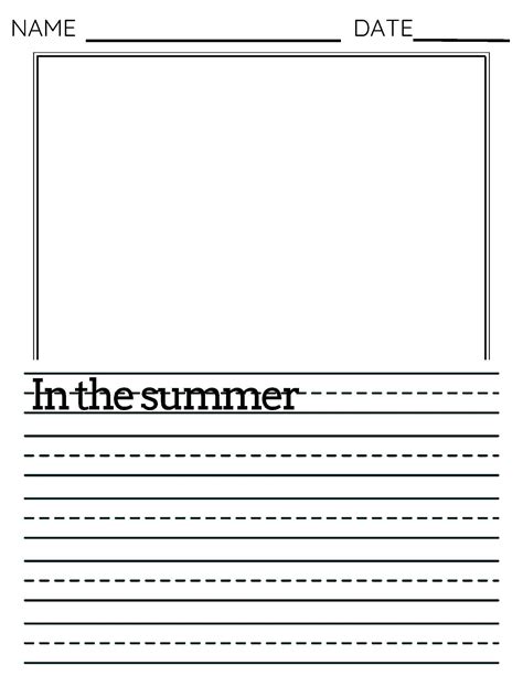 EDITABLE Journal Entry Prompts for Preschoolers - Etsy