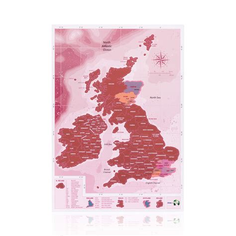 Buy Scratch Off World Map A3 Travel Size (42 x 29.7cm) + BONUS A4 UK ...