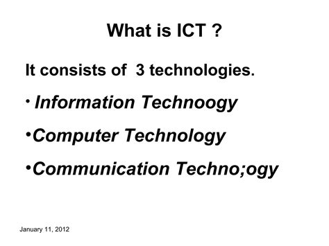 Define Information Communication Technology 的图像结果
