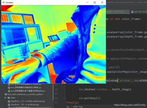 Python-Opencv Colormap 的图像结果