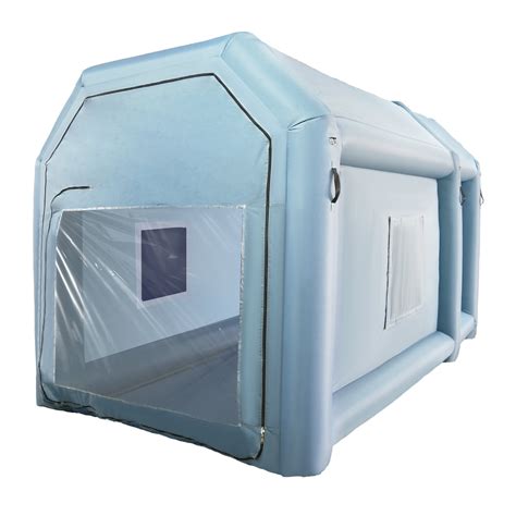 OUKANING 13 x 8 x 8ft Inflatable Car Spray Booth Tent w/Air Filter ...