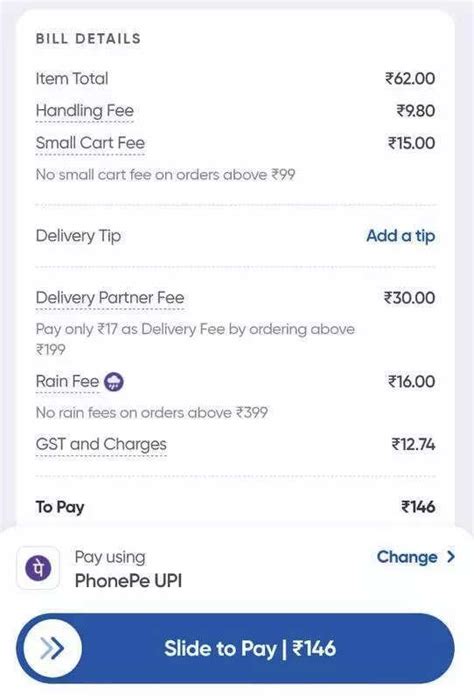 Delivery apps double cost for essentials through rain, high demand fee
