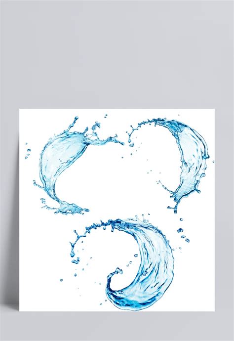 蓝色水纹水波纹素材图片免费下载-千库网