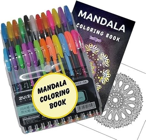 KABEER ART 48 Pc Color gel pens,Glitter, Metallic, Neon pens Set Good ...