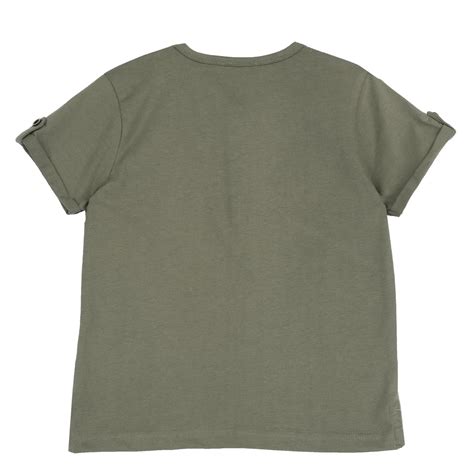 Chicco Boys Olive Green Typography Printed T-shirt - Top – Chicco India