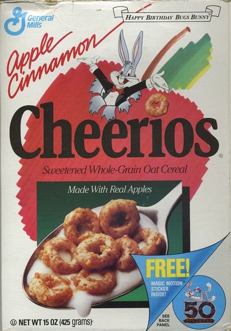 Apple Cinnamon Cheerios © 1987 General Mills | Apple cinnamon cheerios ...