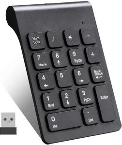 VibeX Wireless Numeric Keypad Numpad 18 Keys Digital Keyboard-IX1 ...