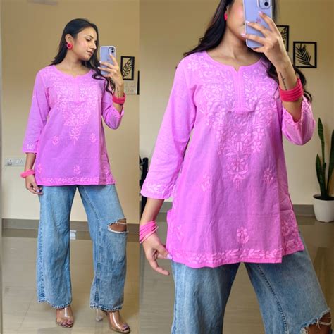 Short Chikankari – Ethnic Bee