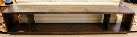Mid-Century Modern Long Low Wood Console Sofa Table, 1960s at 1stDibs ...