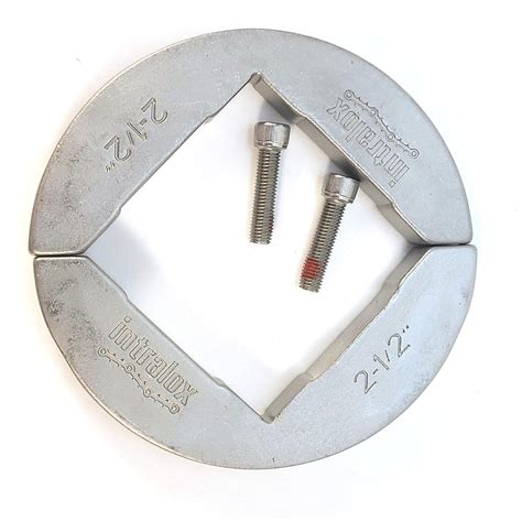 INTRALOX 2.5" Stainless Steel Heavy Duty Split Retainer Ring for 2.5 ...