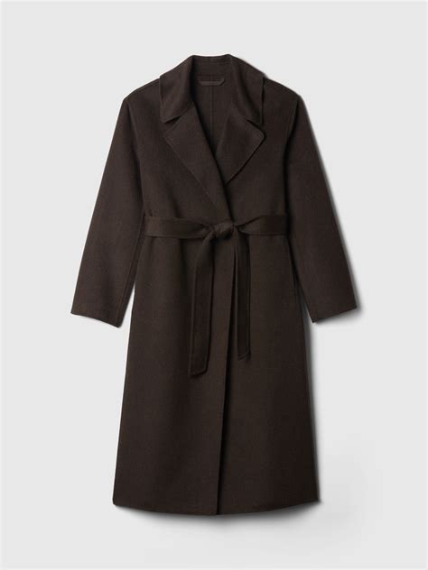 Belted Double-Faced Wool Coat | Gap