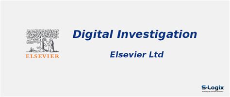 Digital Investigation - Elsevier - Impact Factor | S-Logix