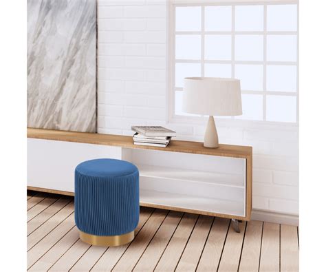 Buy Doe Buck Opal Fabric Ottoman Online at 52% Off