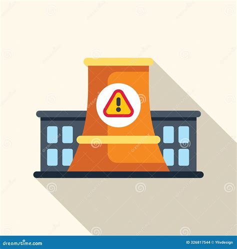 Nuclear Power Plant Showing Warning Sign, Industrial Building, Energy ...