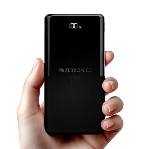 ZEBRONICS 10000 mAh Power Bank | 22.5W Super Fast Charging | PD3.0 (PPS ...