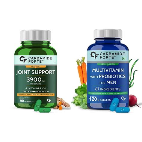 Carbamide Forte Glucosamine 2100mg– 90 Tablets & Carbamide Forte ...