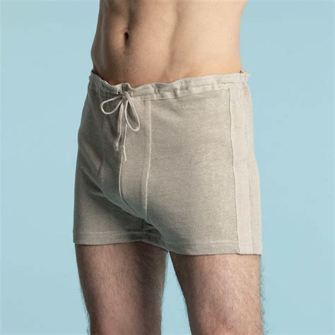 Elastic-free 100% Organic French Linen Knit Boxers (OC Thread) – Rawganique
