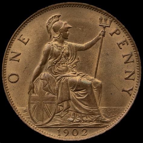1902 Edward VII High Tide Penny
