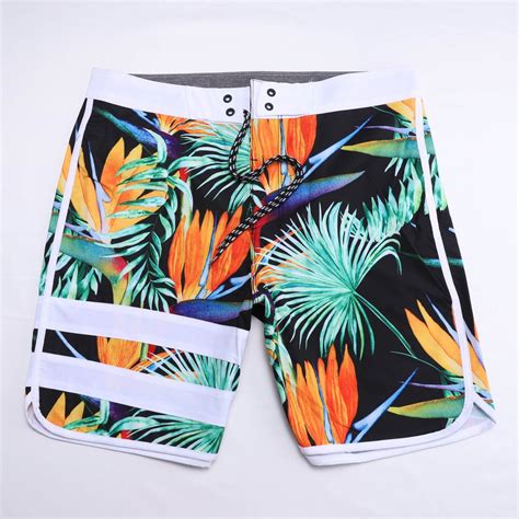 Fashion New Design Men's Beach Shorts Swimwear Board Short Surf Beach ...