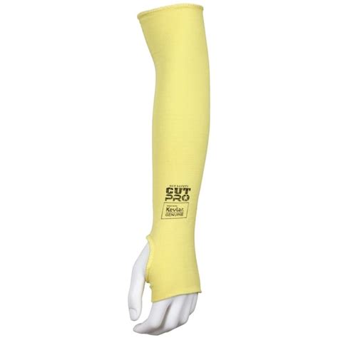 Mcr Safety Cut-Resistant Sleeve with Thumb Slot, Cut Pro, Kevlar, Cut ...