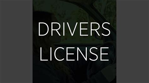 Image result for Drivers License Clean Music