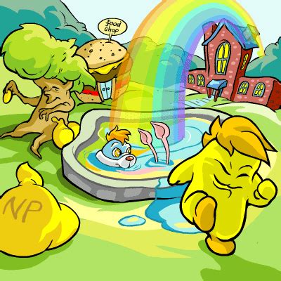 Rainbow Pool Neopets | Paint yourself a Dazzling Neopet!