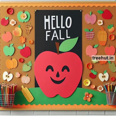 Fall Apple Bulletin Board and Activity Ideas for Elementary School ...