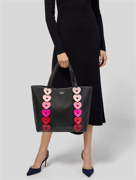 Kate Spade New York Leather Tote Bag - Black Totes, Handbags ...