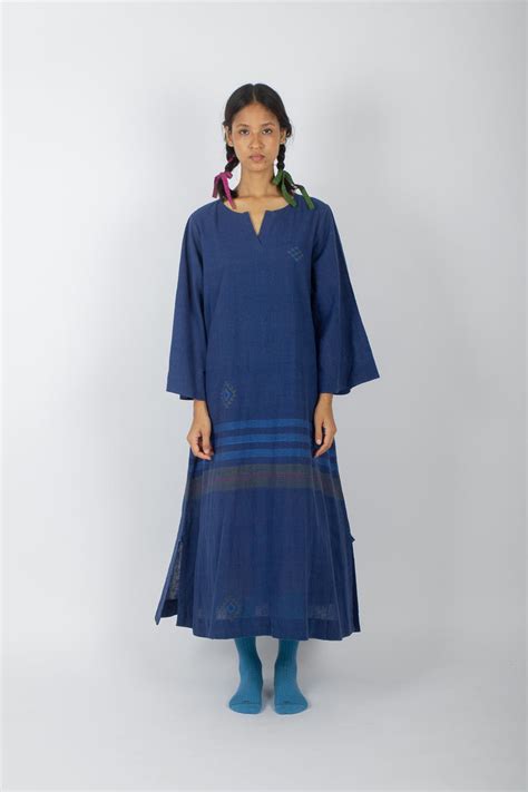 Amoena: A Timeless Organic Cotton A-Line Dress – Karnam