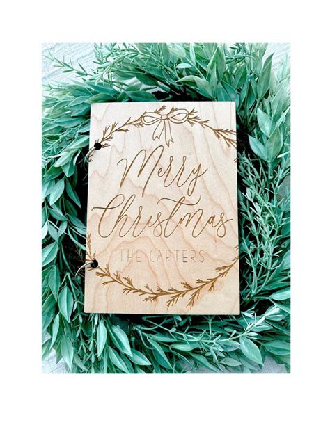 Christmas Card Book, Christmas Card Keeper, Card Binder, Card Storage ...