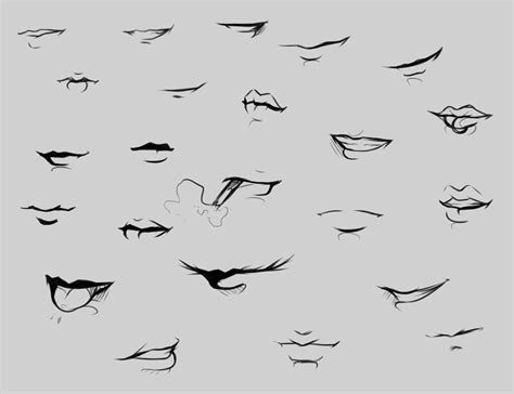 Lips Drawing Reference and Sketches for Artists