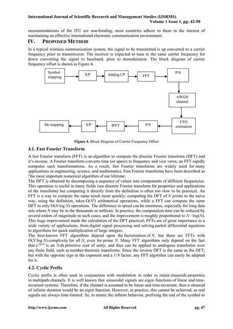 ESTIMATION OF SYMBOL TIMING AND CARRIER FREQUENCY OFFSET USING ...