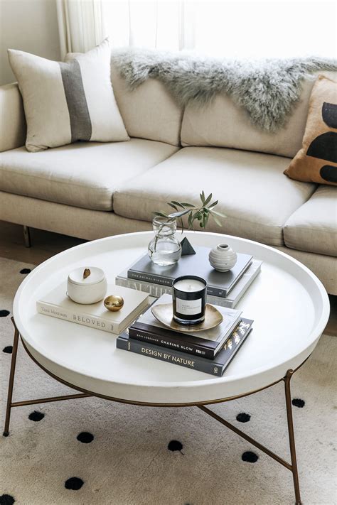 Decorating A Round Coffee Table at Rebecca Bowens blog
