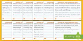 Different Styles of Handwriting | Handwriting Examples