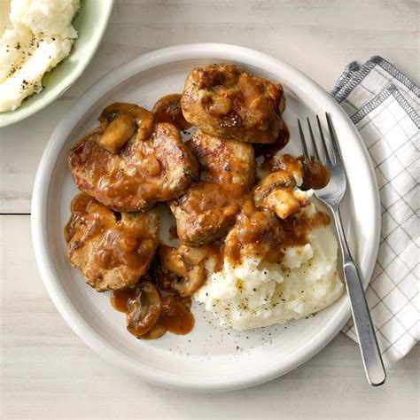 Pork Chops & Mushrooms Recipe: How to Make It | Taste of Home