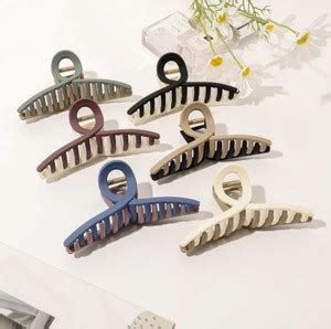 CARTLOG pack of 6 korean clutcher||claw clip korean combo||claw clip ...
