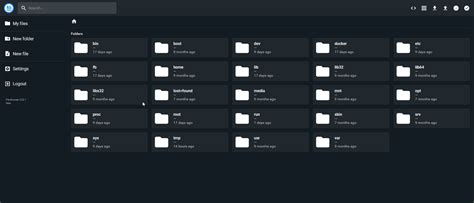 File Browser 的图像结果