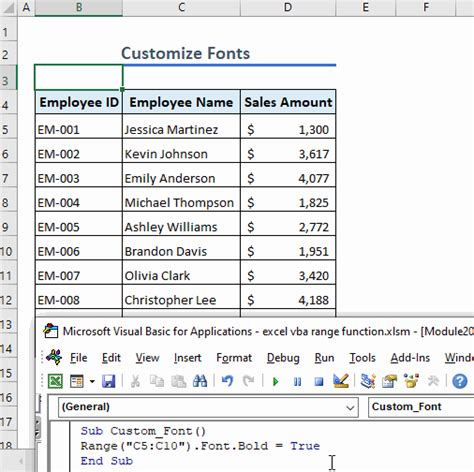 Excel VBA Range Methods 的图像结果