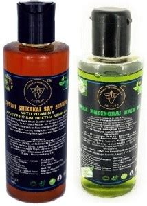 Suteki Premium Herbal Maha Bhringraj Hair Oil & Shikakai Shampoo Combo ...